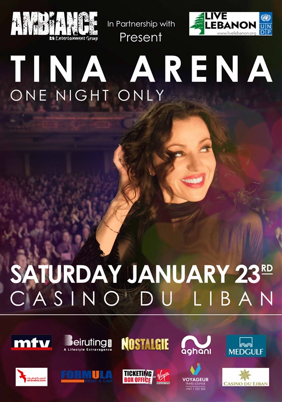 Tina Arena at Casino Du Liban